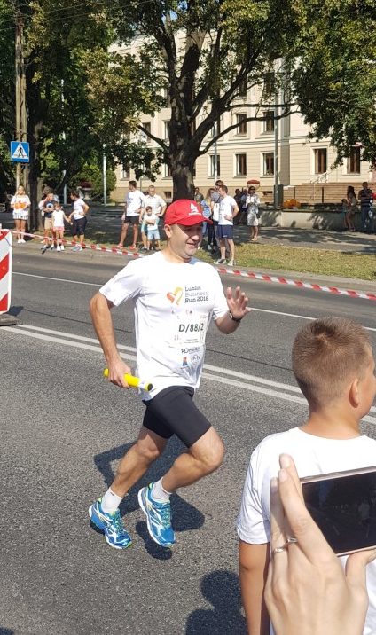 Drużyna Slawex na Lublin Business Run