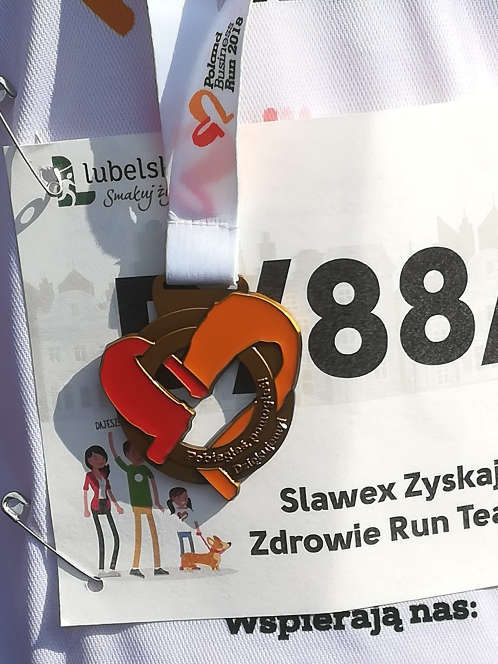 Drużyna Slawex na Lublin Business Run