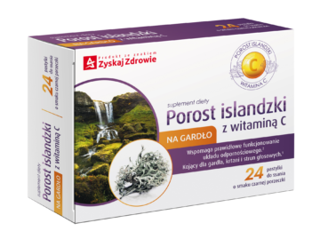 POROST ISLANDZKI Z WITAMINĄ C