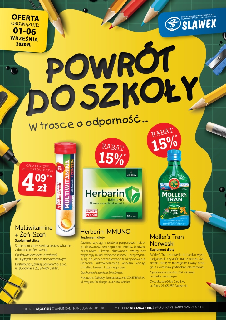 Oferta sezonowa „Powrót do szkoły”