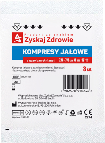 KOMPRESY JAŁOWE