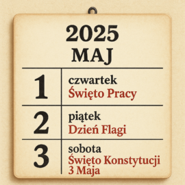 Majówka 2025